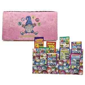 Hands Free Playing Card Holder Bingo holds 16 tab dab made by me USA